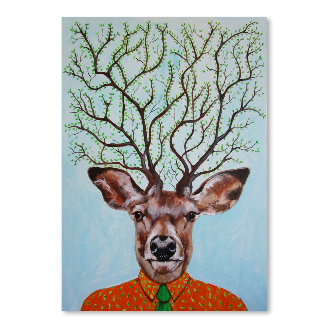 Poster Art Print - Deer Tree by Coco de Paris  - Americanflat